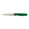 Omcan 11496 Professional 2-1/2" Blade Stainless Steel Paring Knife for Precision green handle serrated paring knife