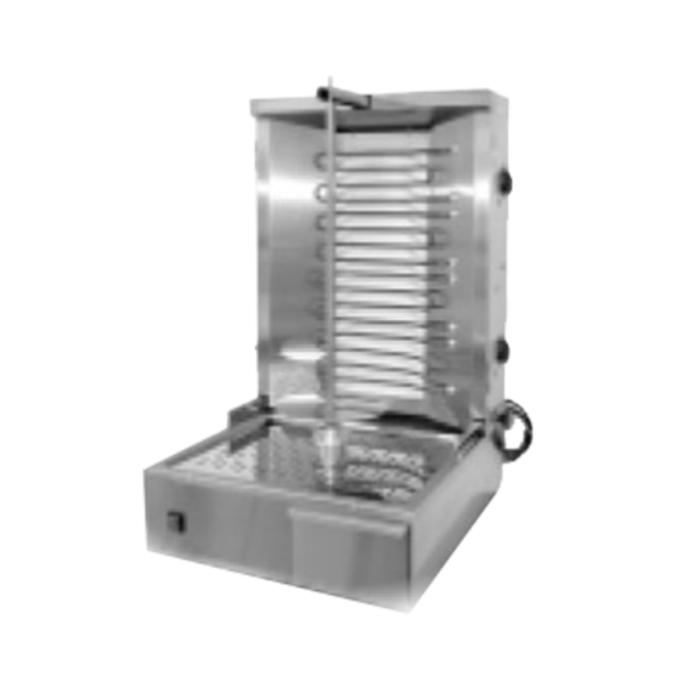 Equipex GR 60E 55 lb. Electric Commercial Gyro Grill