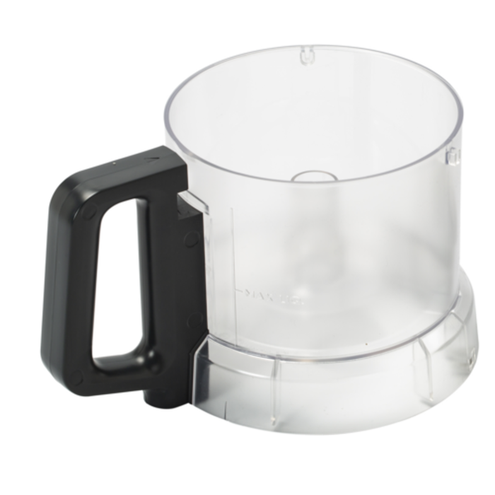 Dito Sama Cutter Mixer Bowl With Black Handle And Transparent Copolyester Design