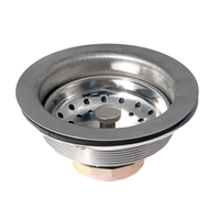Winholt WS-BD-35ST 3-1/2" Diameter Commercial Kitchen Sink Basket Drain Strainer