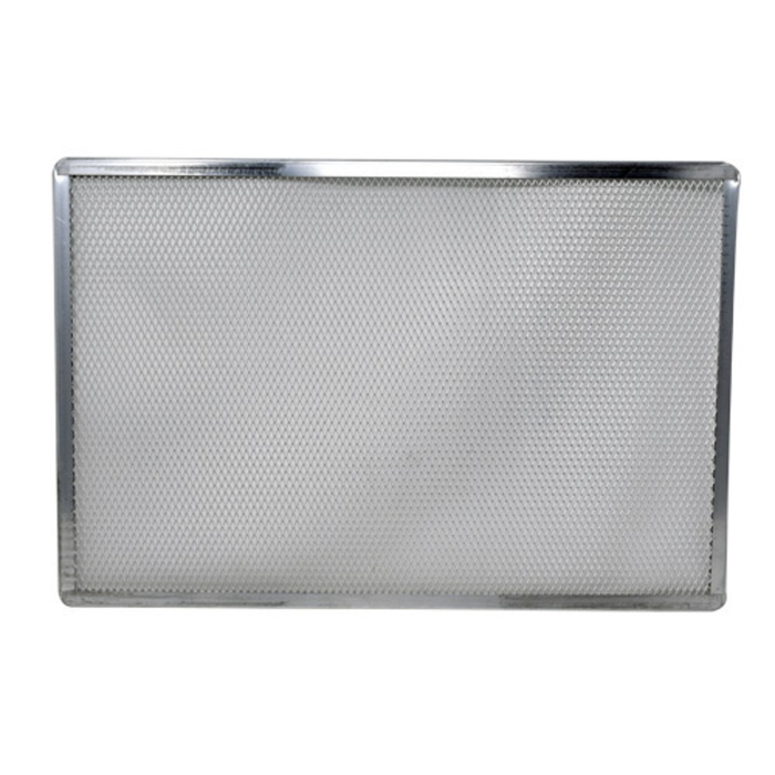 Omcan 46737 12" x 22" Rectangular Aluminum Pizza Screen