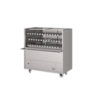 Skyfood Tomasi CMDL-23T 42" x 33" Charcoal Barbecue Grill