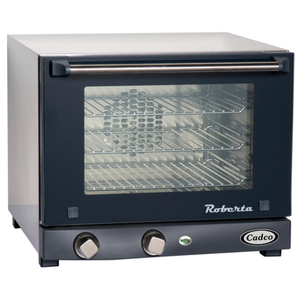 Cadco OV-003 Quarter Size Countertop Convection Oven - 3 Pans