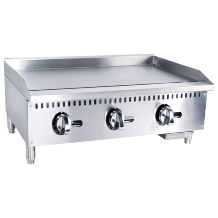 Black Diamond BDECTG-36/NG 36"W Countertop Gas Griddle