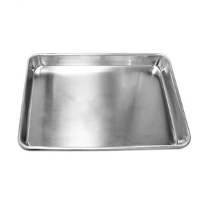 Omcan 44255 plaque à biscuits commerciaux en aluminium durable de 18 x 26 pouces plaque en aluminium de 18 gauge pour une cuisson à température uniforme