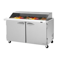 Turbo Air PST-60-24-N-SL 60" Mega Top Sandwich/Salad Prep Table