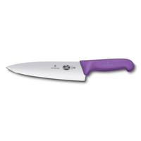 Victorinox 5.2065.20B 8" Chef's Knife with Purple Fibrox Handle