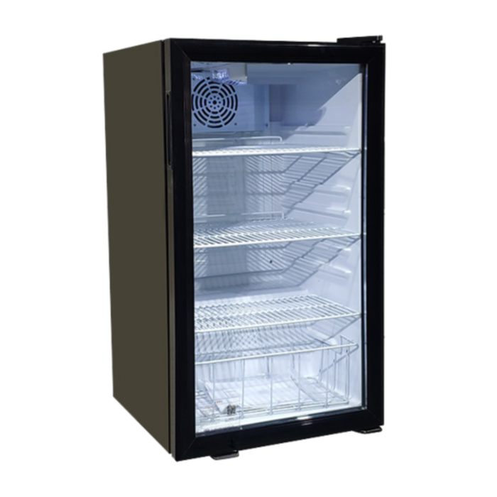 EFI Sales C1-98GDCT 18.9" Countertop Glass Door Display Refrigerator