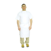 White Duck Economy Bib Apron Worn By A Man In A Commercial Kitchen Setting