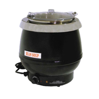 Omcan 19072 10.6 QT Commercial Electric Countertop Soup Kettle Warmer