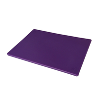 Omcan 44276 Grande planche à découper en plastique durable de qualité commerciale de 30 x 18 pouces
