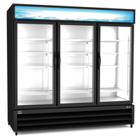 Kelvinator KCHGM72F 81"W 72 cu. ft. Merchandiser Freezer