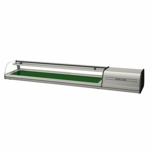 Infrico ICT-VSU8PR 77-15/16"W Left-Side Compressor Refrigerated Sushi Display Case