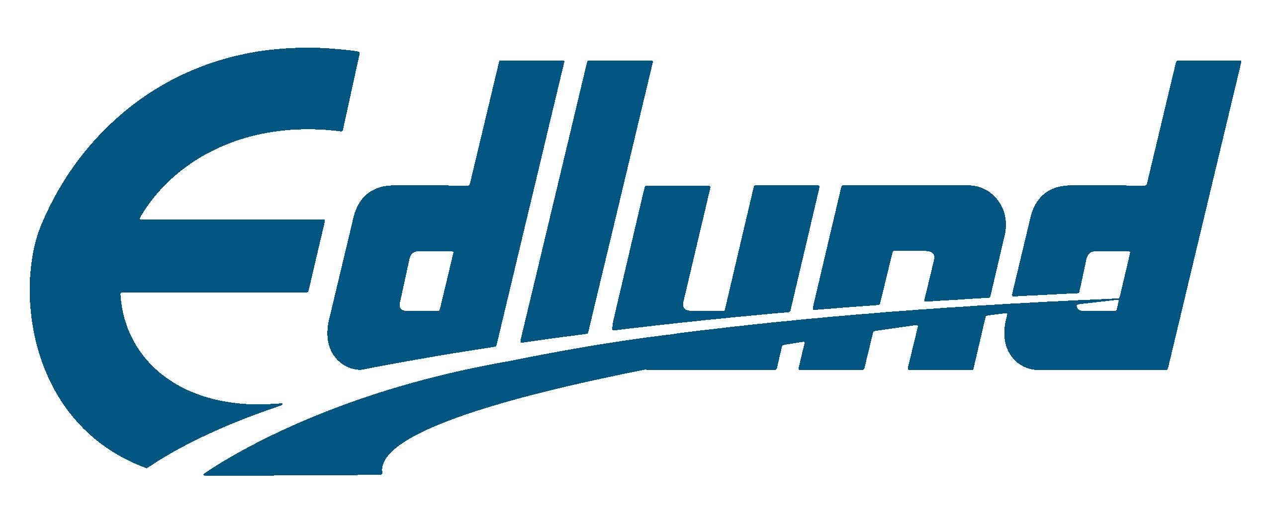 Edlund logo in blue on a white background