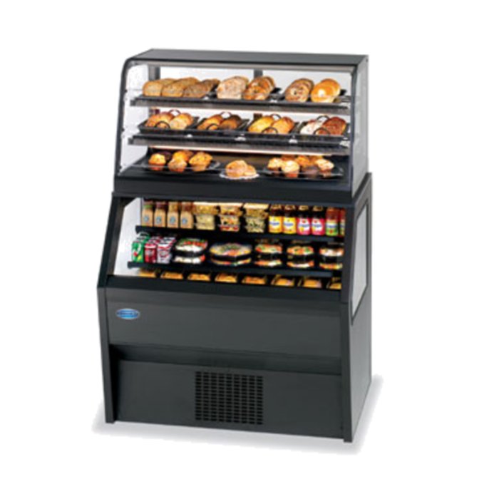 Federal Industries CD4828SS/RSS4SC 48"W Hybrid Display Merchandiser