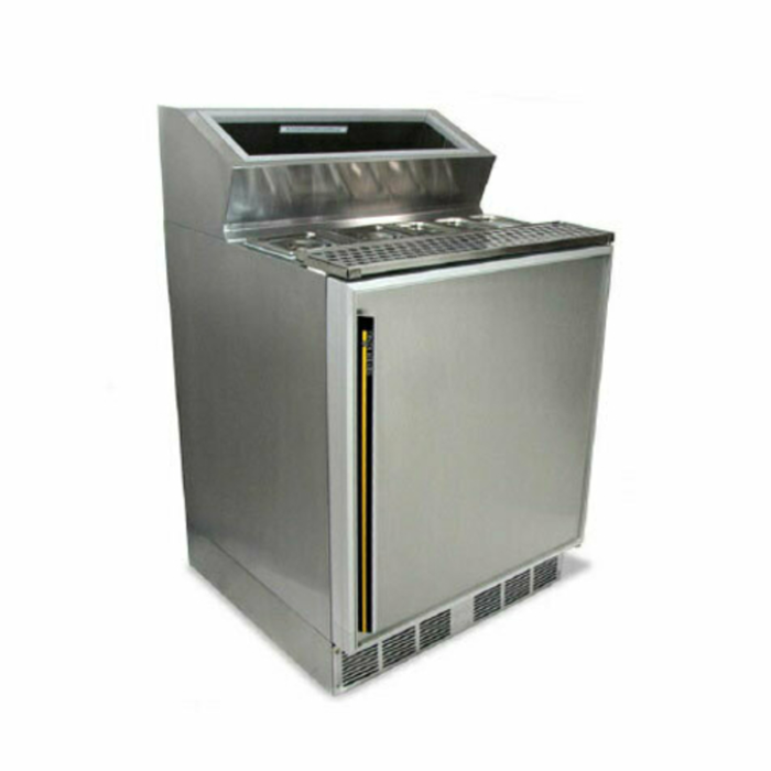 Silver King SKRNB27-ESUS2 27"W Refrigerated Topping Dispenser Fountainette Unit