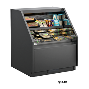 Structural Concepts Q344R 35.75"W Refrigerated Self-Serve Display Case