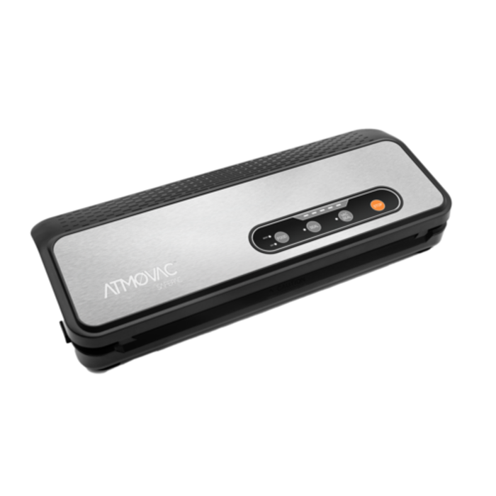 ATMOVAC SAFEPAC Countertop Food Vacuum Sealer Designed For Home Use With Efficient Air Removal Function.
