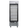 Versa Premier C1-27GDSVCP-L 27 Inch Glass Door Merchandiser Refrigerator With Clear Glass Front And Shelving