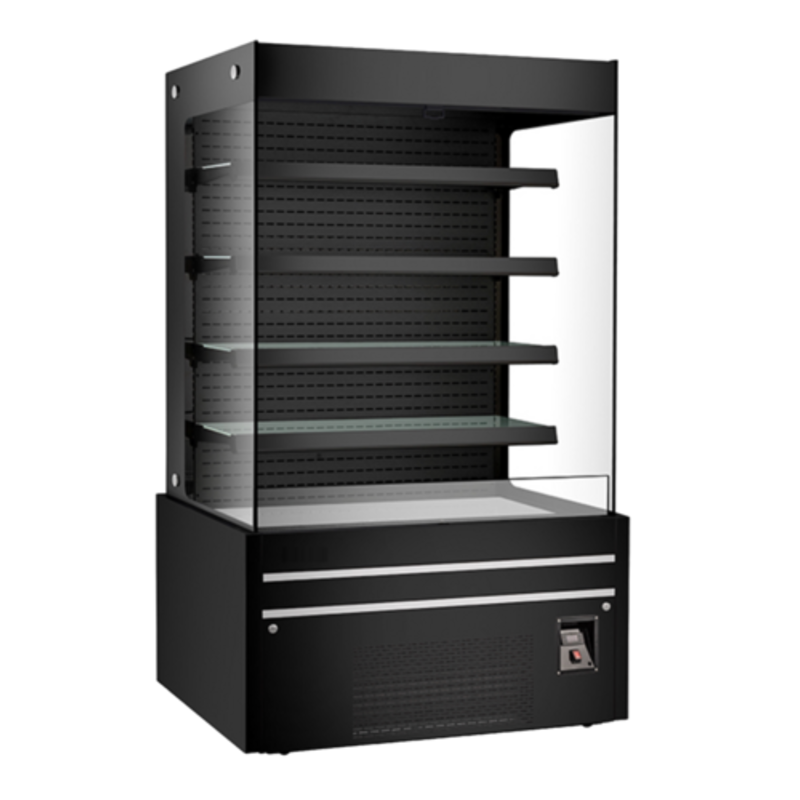 EFI CGOMB-4880 48"W Open Air Refrigerated Display Merchandiser With LED Lighting And Open-Front Design