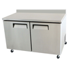 EFI CWDR2-60VC 60 Inch Worktop Refrigerator With Two Sections And Durable Stainless Steel Surface