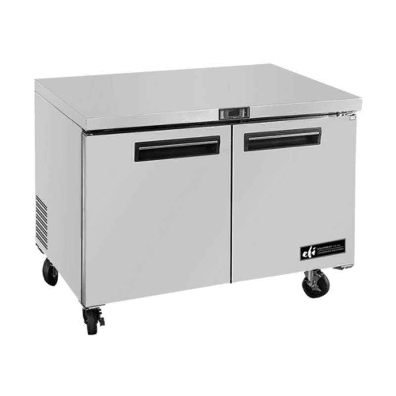 EFI EFI-WS36VC Durable Wire Shelf for 36-Inch Wide Undercounter Refrigeration in commercial undercounter fridge storage setup