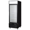 EFI F1-27GDVC-L Versa-Chill Series Freezer Merchandiser With Clear Glass Door For Easy Product Visibility