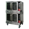 EFI HCV1-2-P Double Deck Full-Size Gas Convection Oven double deck commercial propane convection oven with glass doors