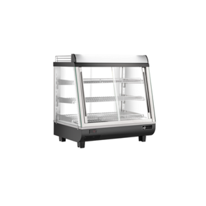 Étiquette alternative : EFI HGCS-CT-1426 vitrine de comptoir chauffant de 2,7 pi³ vitrine en verre chaud avec éclairage à DEL