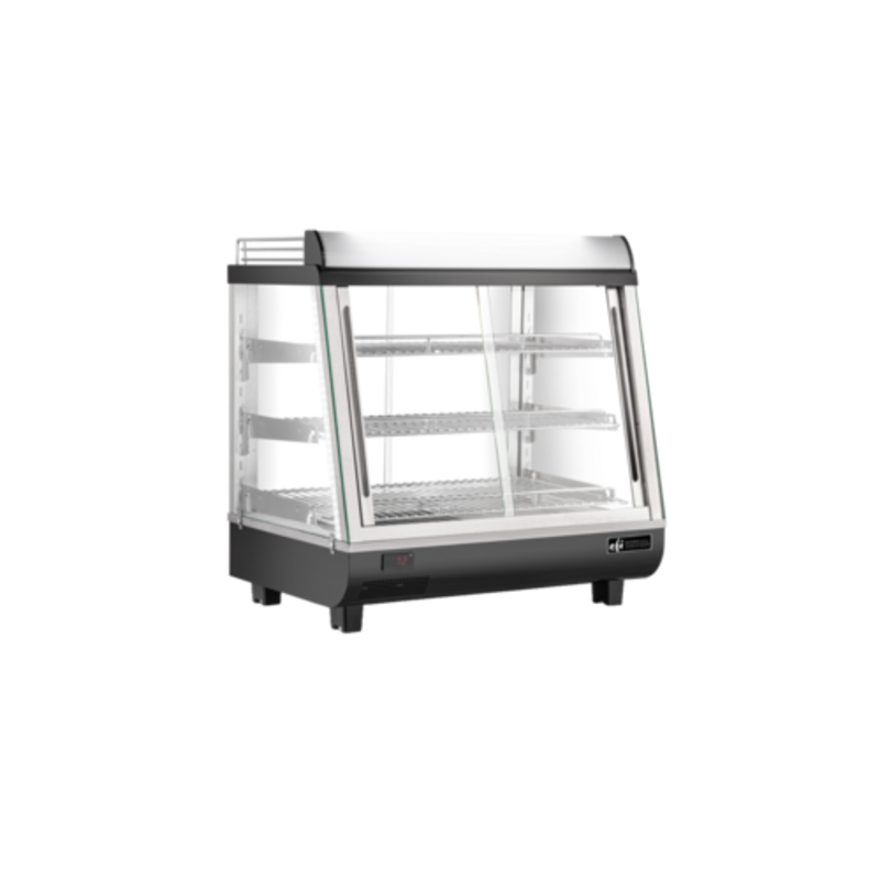 EFI HGCS-CT-2726 Versa Display 26.5" Heated Countertop Display Case Ideal For Showcasing Hot Foods
