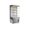 Heated Open Air Food Display EFI HGOCM-3480 Floor Model Showcase With Stainless Steel Shelves