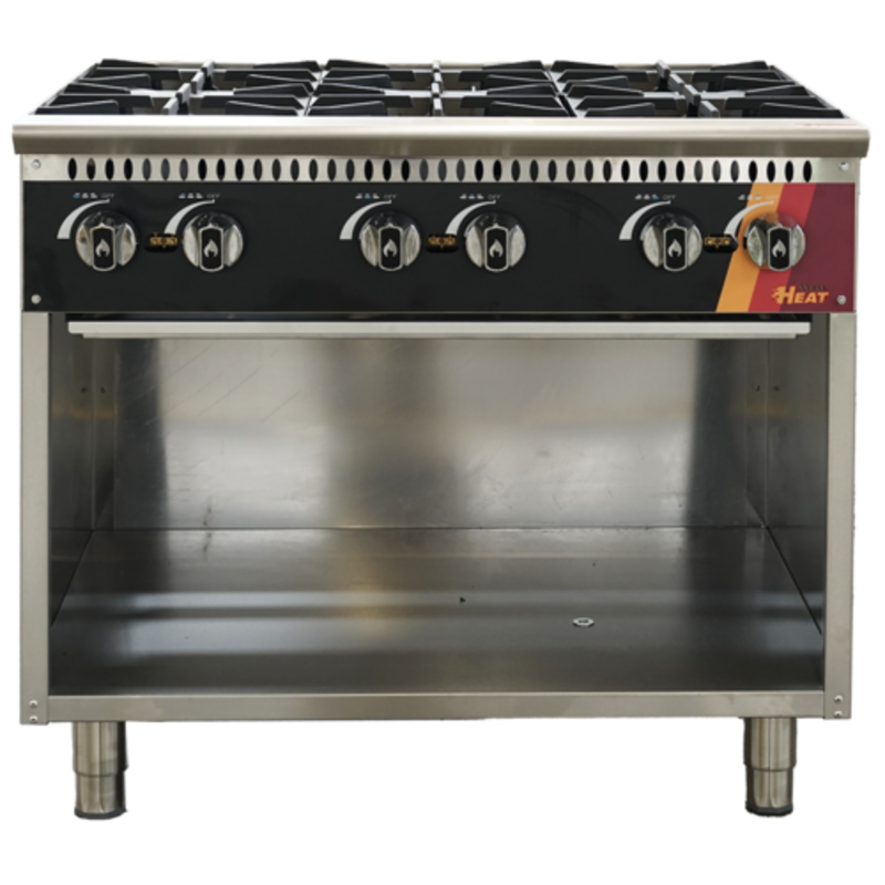 EFI H Series Cooktop Cabinet Base With Sturdy Support And Stainless Steel Construction.