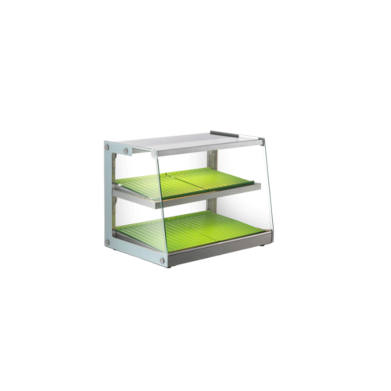 EFI NDCOGS-2721 26.8" Countertop Bakery Display Case With Two Shelves For Pastries And Baked Goods