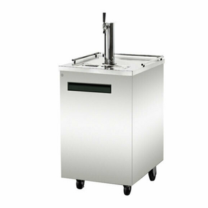 EFI Sales CBBSDD1-24CC 24-Inch Back Bar Direct Draw Beer Cooler stainless steel direct draw beer dispenser with single tap