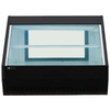 Alt Tag: EFI Sales CDS-1200B 47.2" Refrigerated Straight Glass Deli Display Case front view with straight glass and interior shelf