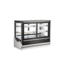 Alt Tag: EFI Sales CGSLM-4838 47.4 Inch Refrigerated Countertop Display Case glass bakery deli display with sliding doors and LED lighting