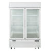 EFI Sales FI2-54GDWVC Ice Cream Merchandiser Freezer With Two Doors And LED Lighting