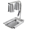 Tag alternatif : EFI Sales HL2B Lampe chauffante double ampoule en aluminium avec plateau, lampe de chauffage alimentaire en aluminium à double ampoule avec plateau en acier inoxydable