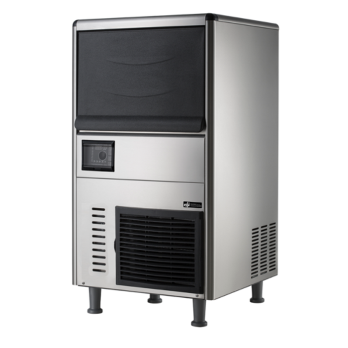 Alt Tag: EFI IM-264-NUGGET 26 inch nugget ice maker 264 lbs per day stainless steel commercial ice machine with built-in bin