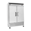 Alt Tag: EFI Sales Ltd. 54.4 Inch Two-Door Reach-In Freezer stainless steel commercial bottom-mount freezer with dual doors