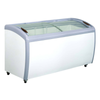 Alt Tag: EFI Sales Ltd. FCCG-60 60-inch Glass Top Ice Cream Novelty Merchandiser glass top display freezer on casters