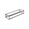 Non-Refrigerated Countertop Display Case For Showcasing Baked Goods And Pastries With Sleek Tempered Glass Design