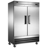 EFI Sales Ltd. C2-54VCX X-LINE 54" Two-Door Reach-In Refrigerator stainless steel commercial reach-in fridge, two-door upright unit