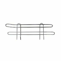 Alt Tag: EFI Sales Ltd. N-AL448C Chrome Shelf Ledge 48 Inch Wide, chrome wire shelf guard rail for 48-inch shelving units