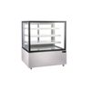 EFI Sales NDCGSM-4956 Neutral Display Showcase Case With Flat Front Glass Design And Stainless Steel Base