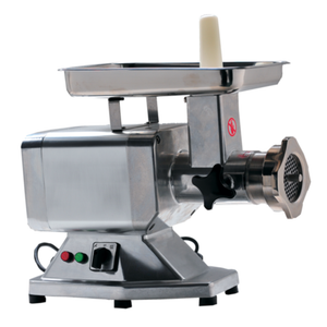 EFI Sales SA-MMAL82-11 Electric Meat Grinder 485 lbs/hr Capacity commercial stainless steel meat grinder with tray and controls