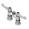 EFI Sales SIF-F4DW00 4" Deck Mount Commercial Mixing Faucet With Adjustable Handles