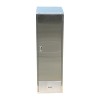 EFI Sales SIMC2510-S Stainless Steel Freestanding Mop Sink Cabinet single door stainless steel janitorial cabinet