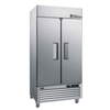 Alt Tag: EFI Sales Versa Premier F2-39VCP 39 Inch Reach-In Freezer stainless steel 2-door commercial reach-in freezer