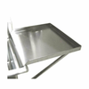 Stainless Steel Drainboard 18 Inch with a smooth, polished surface for commercial kitchen use.